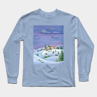 Winter night Long Sleeve T-Shirt